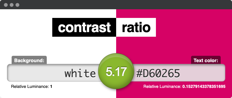 displaycal profile info contrast ratio