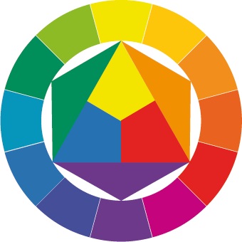 color wheel colors that go together