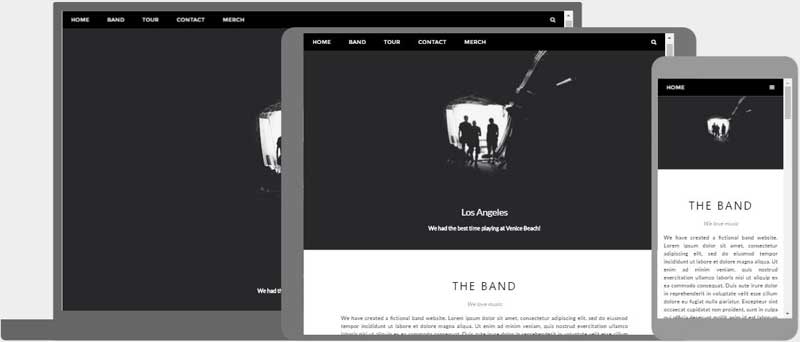 responsive html templates