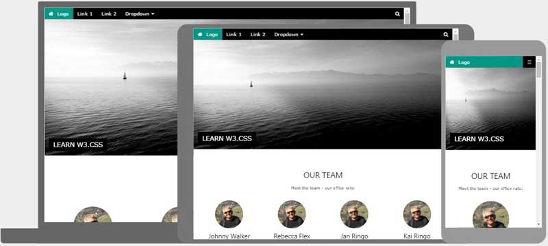 simple responsive html templates