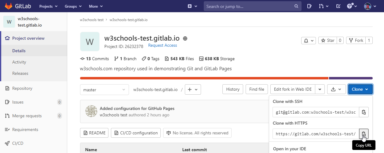 Git Clone From Gitlab