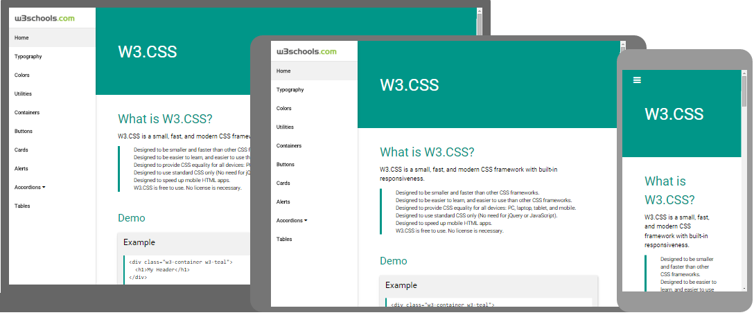 w3school html css resume template free download