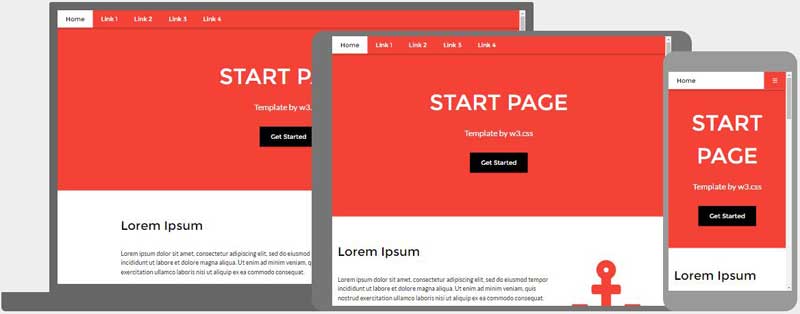 simple website templates html with css